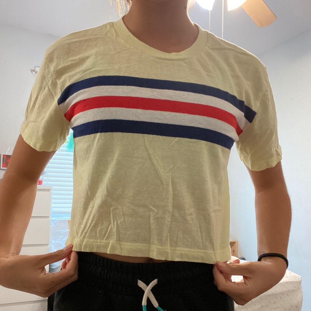 Yellow Striped Pacsun shirt